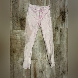 Old Navy purple/pink jeans. Size 10 (in Old Navy).